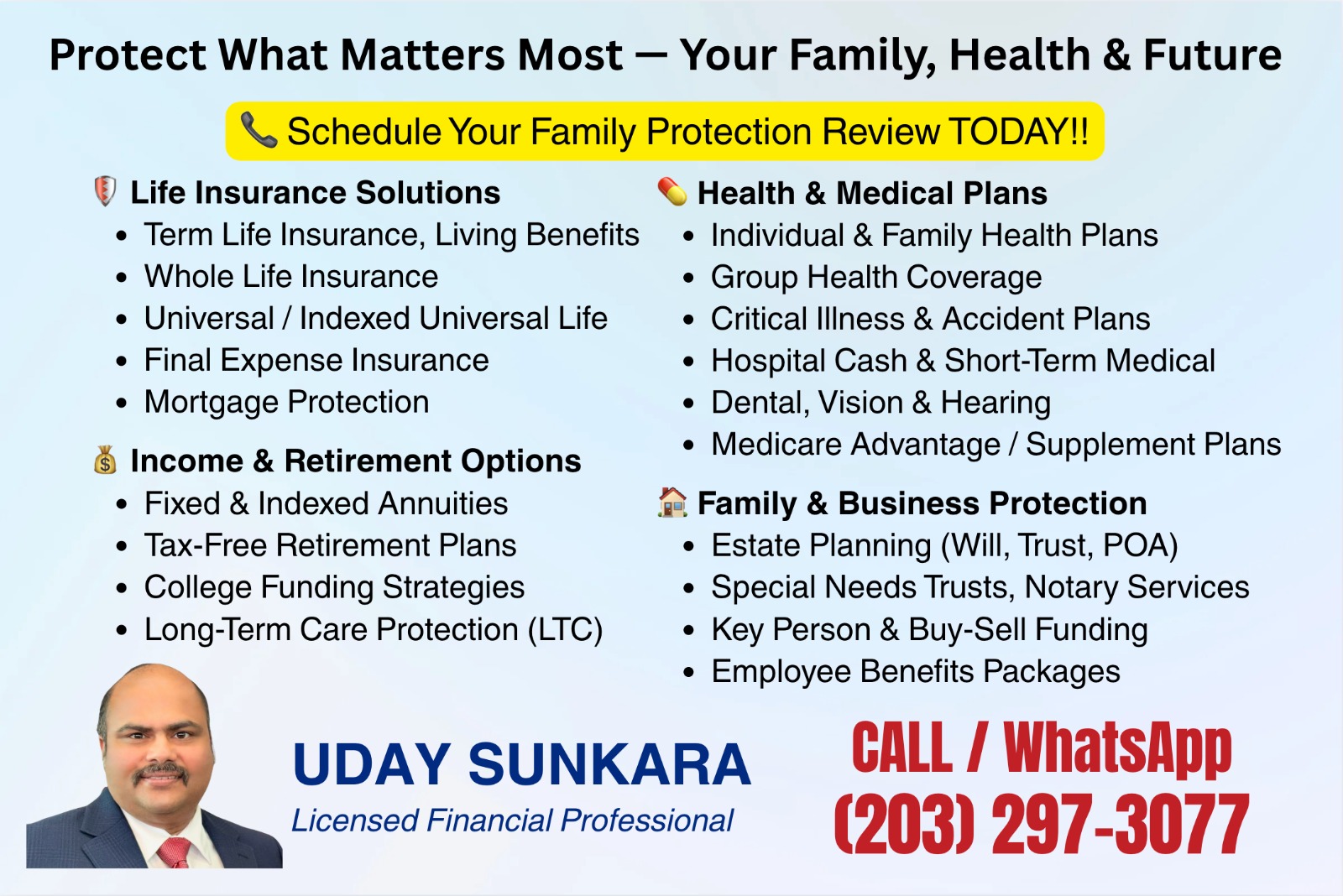 Uday Sunkara - Financial Services