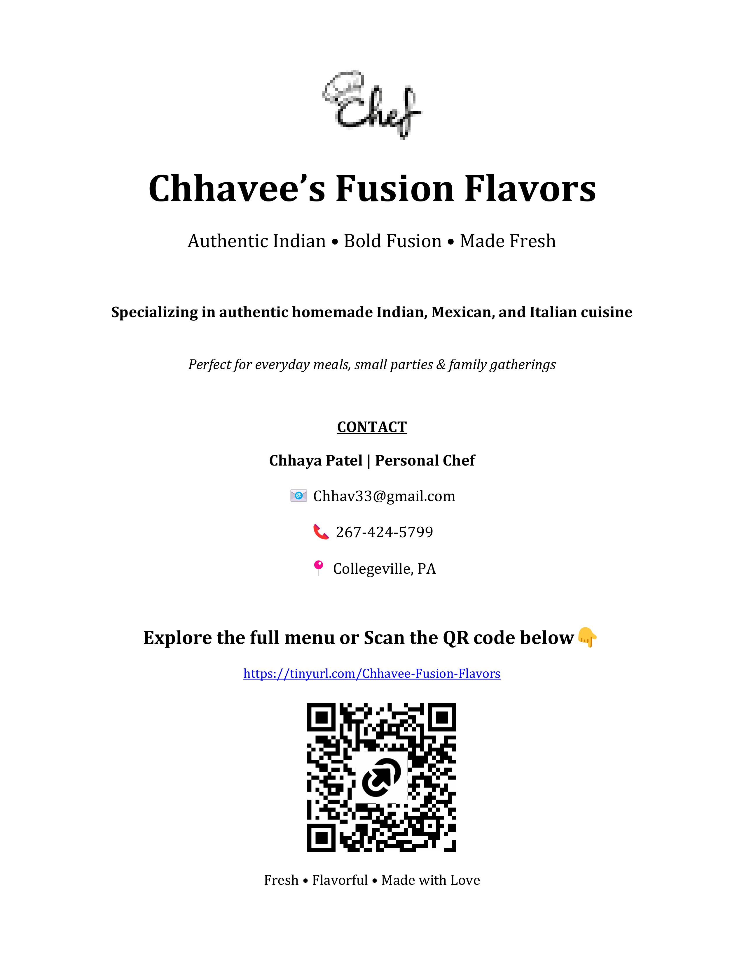 Chhavee's Fision Flavors