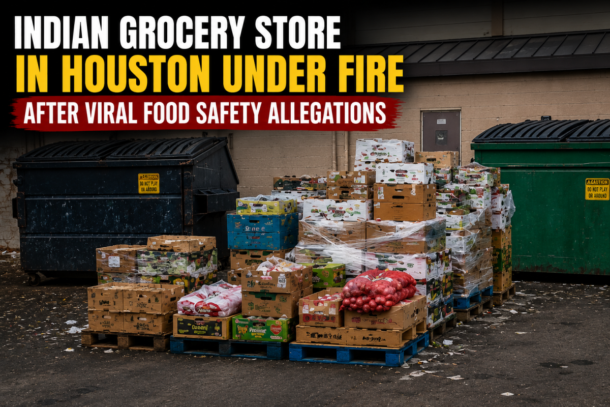 Indian grocery store in Houston under fire after viral food safety allegations
