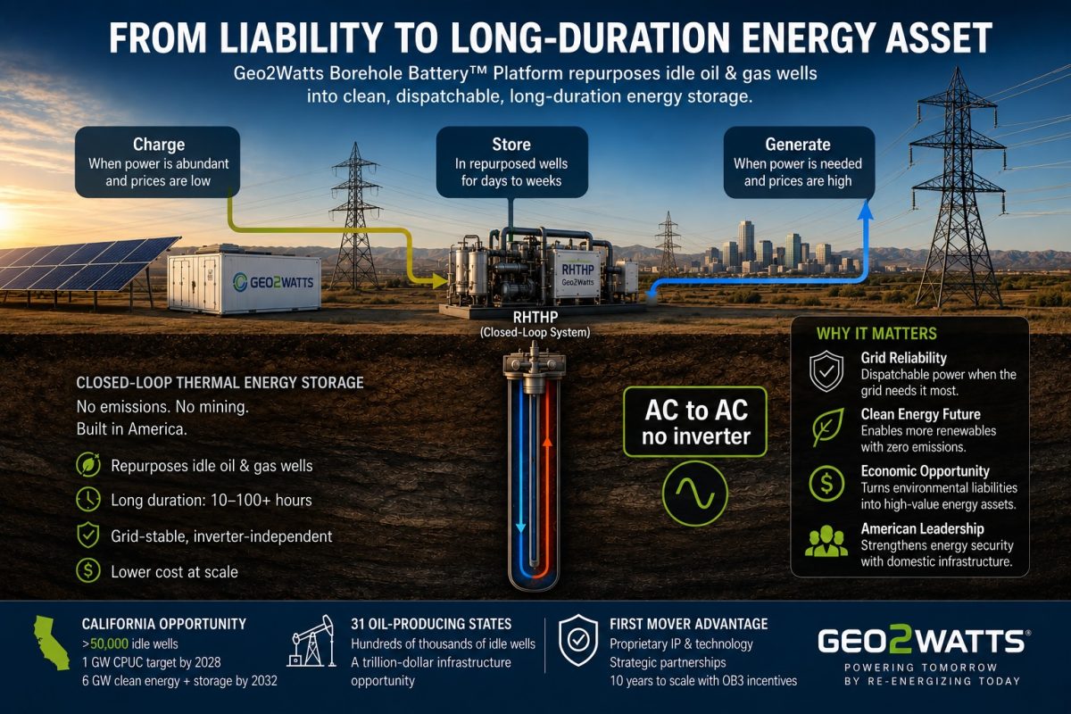 Abandoned oil wells could power AI data centers as energy storage systems