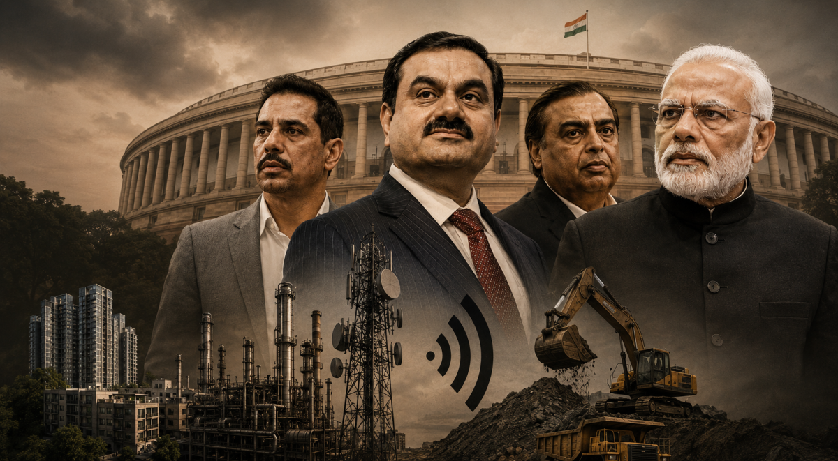 Crony capitalism didn’t start with Modi- But it has never looked like this