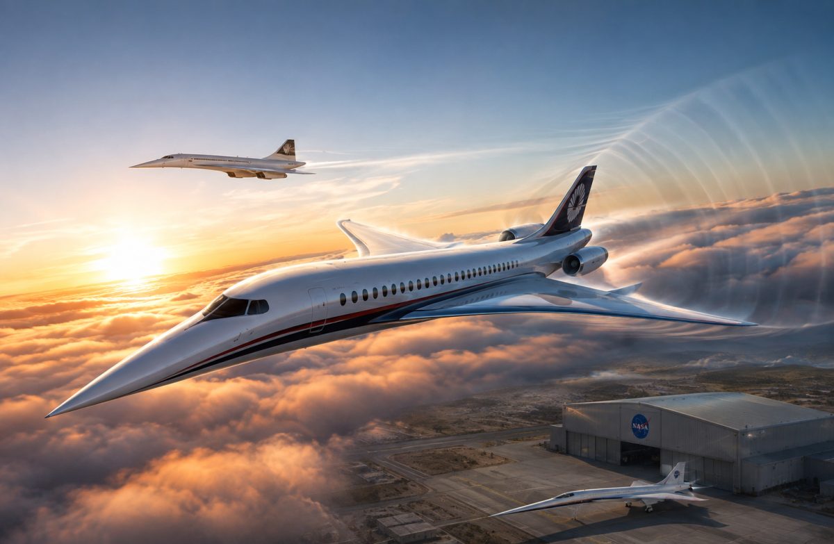 Supersonic travel eyes comeback as quieter jets near reality